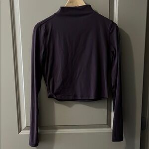 Women's Purple Long Sleeve Top